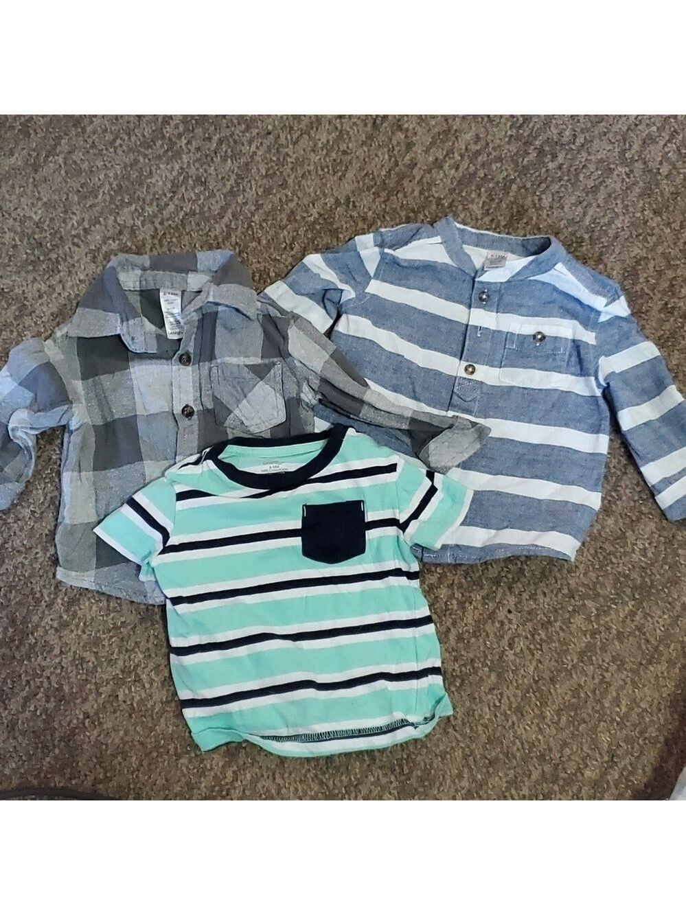 3 George shirts size 6/12 months